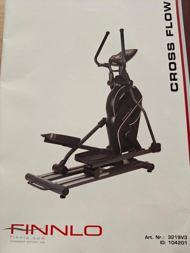 compacte crosstrainer Cross Flow Finnlo, Sport en Fitness, Fitnessapparatuur, Gebruikt, Crosstrainer, Ophalen