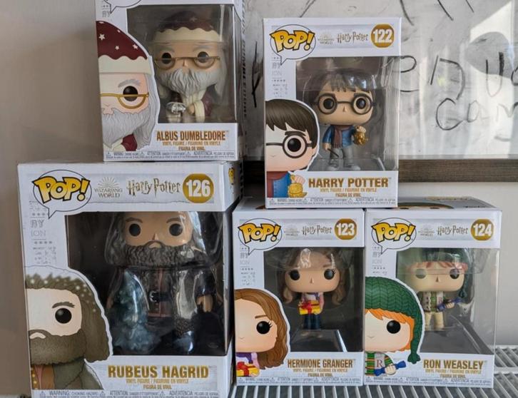Funko Pop; Harry Potter Holiday, Verzamelen, Harry Potter, Zo goed als nieuw, Beeldje of Buste, Ophalen