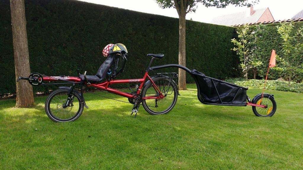 Pino tandem fiets, Ophalen