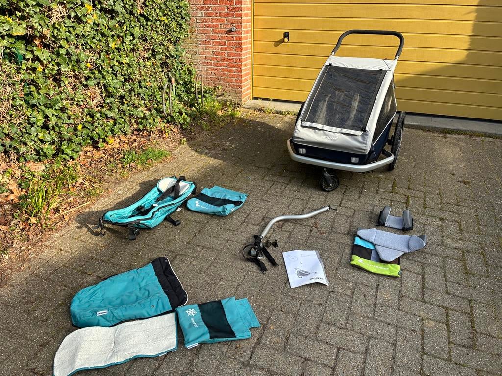 Croozer kid LE voor 2 kinderen, Enlèvement, Comme neuf