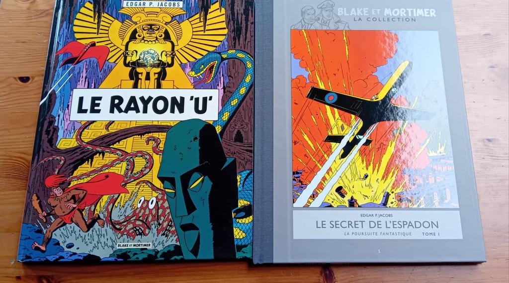 "Le Rayon U" & "Le secret de l'Espadon Tome 1" Blake & Morti, Livres, BD, Enlèvement ou Envoi
