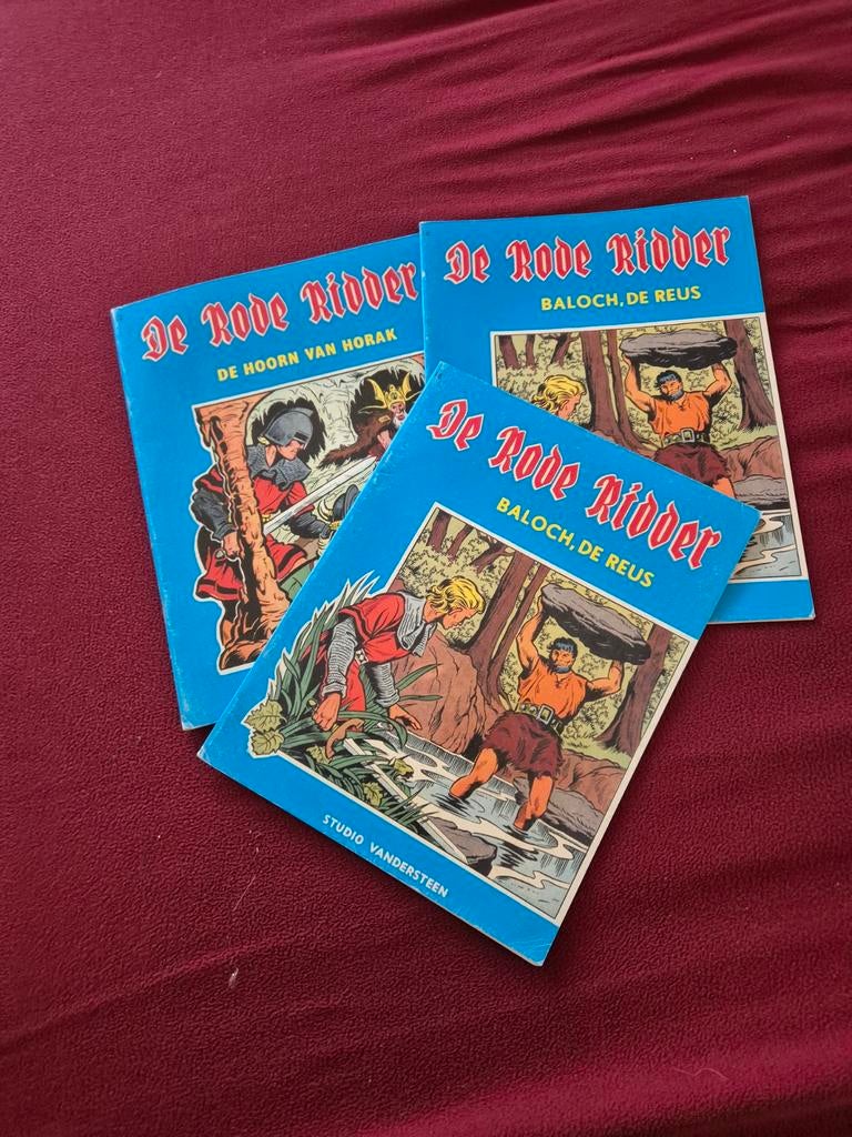 De rode ridder, Enlèvement ou Envoi