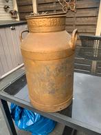 Ijzeren melkkan 1939 ., Ophalen, Gebruikt