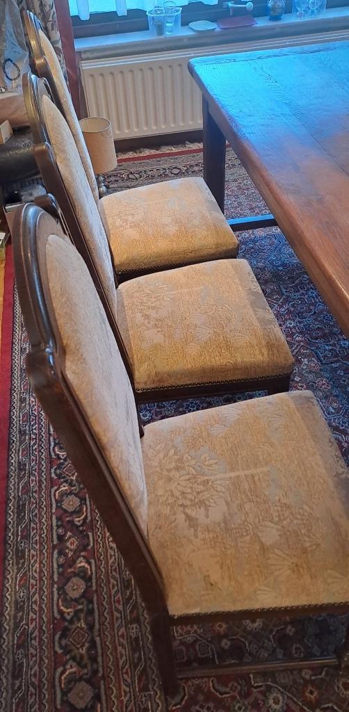 Salle à manger rustique, Maison & Meubles, Salles à manger complètes, Comme neuf, 4 à 6 chaises, Enlèvement