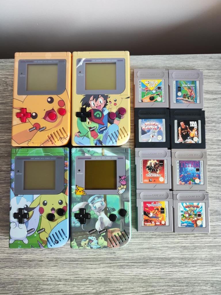 2 PROTECTIONS ECRAN POUR GAMEBOY FAT DMG-01 NINTENDO NEUF