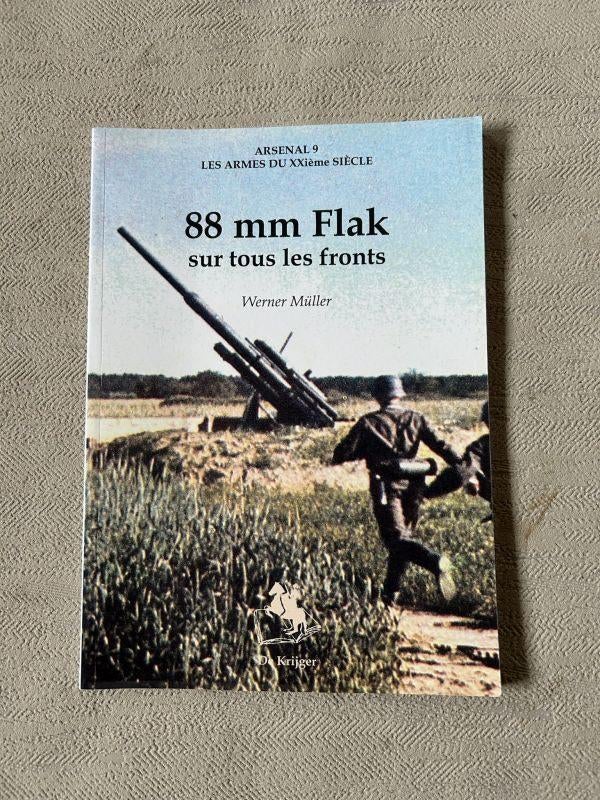 Flak de 88 mm sur tous les fronts - Werner Müller, Enlèvement ou Envoi, Deuxième Guerre mondiale, Utilisé, Armée de l'air