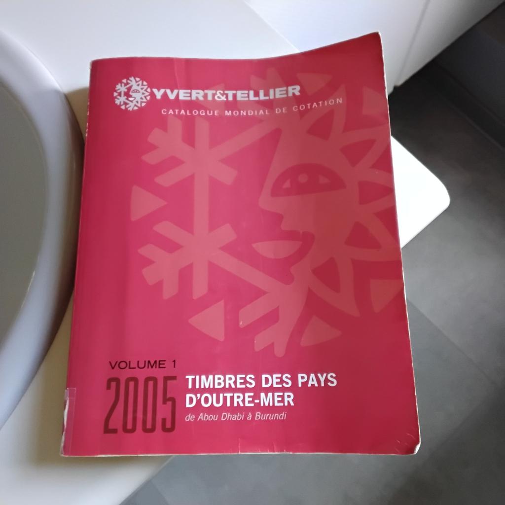Catalogue Yvert et Tellier 2005 ( occasion ), Enlèvement ou Envoi, Catalogue