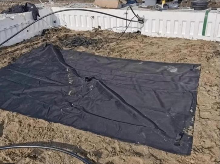 Flexibele regenwatertank EPDM 3000L, Jardin & Terrasse, Barils de pluie, Utilisé, Enlèvement