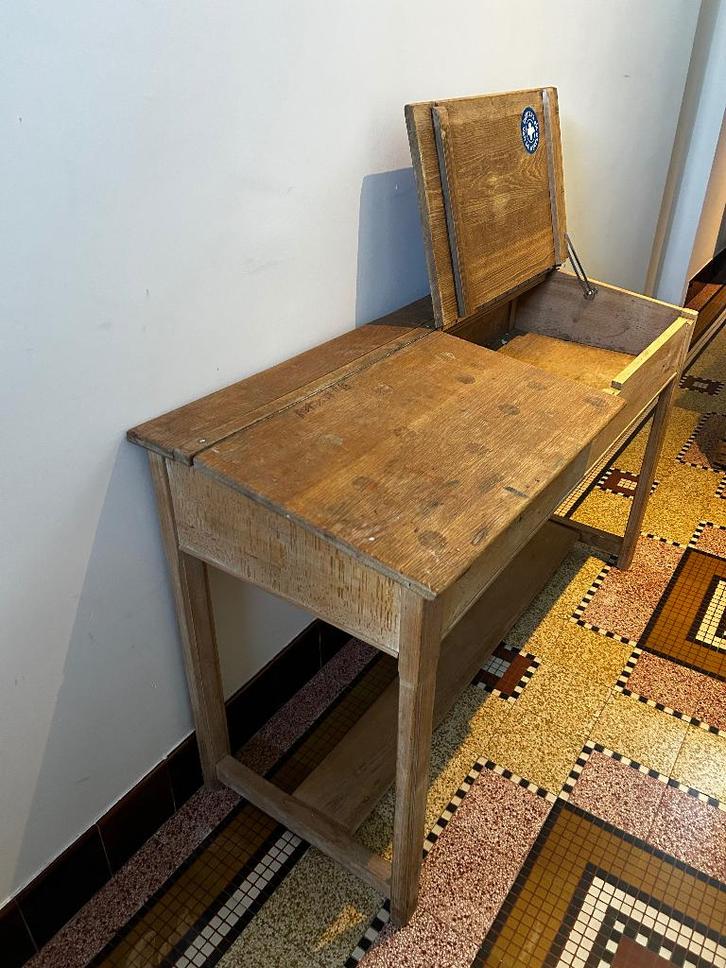 Schooltafel, Huis en Inrichting, Bureaus, Gebruikt, Bureau, Ophalen