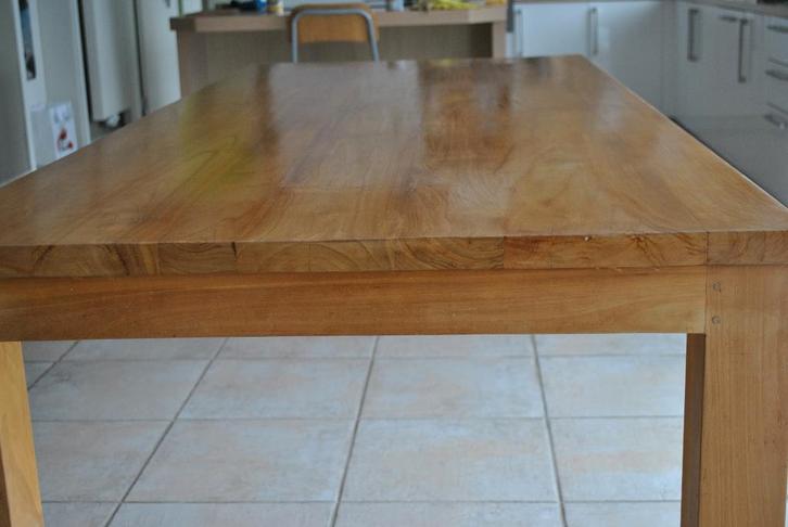 table de salle à manger, Maison & Meubles, Tables | Tables à manger, Utilisé, 100 à 150 cm, 200 cm ou plus, Cinq personnes ou plus