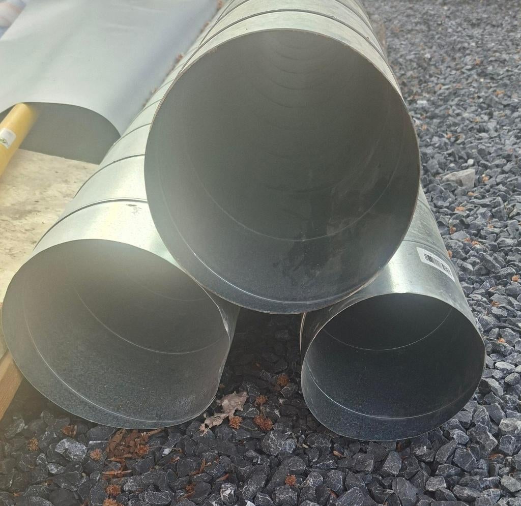 Conduit spirale 20 cm rigide CEBEO pour VMC, Bricolage & Construction, Tuyaux & Évacuations, Neuf, 2 à 4 mètres, Enlèvement, Autres types