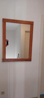 Miroir dans un cadre en bois, Maison & Meubles, Accessoires pour la Maison | Miroirs, Moins de 100 cm, Comme neuf, Enlèvement