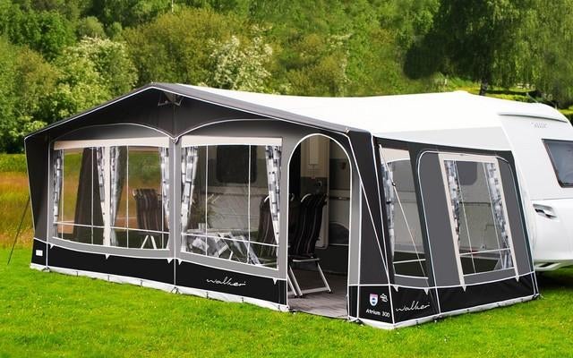 Mooie voortent voor caravan ALS NIEUW, Ophalen