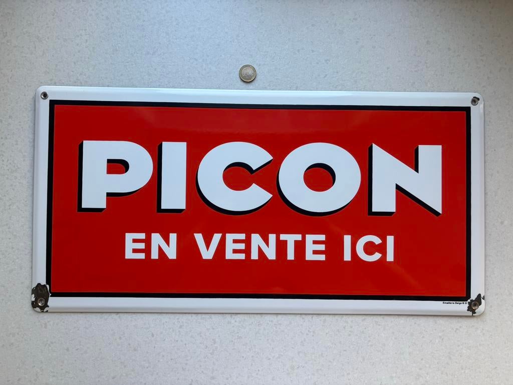 Emaille Picon, Ophalen