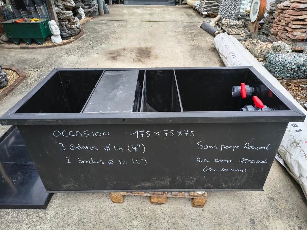 Pond siège chamber pro 56774, Jardin & Terrasse, Accessoires pour étangs, Utilisé, Filtre de bassin, Envoi