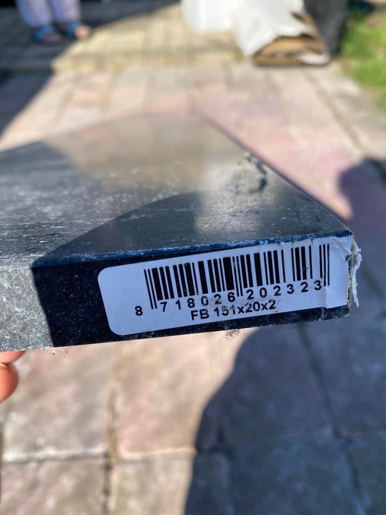 Boordsteen, Ophalen of Verzenden, Zo goed als nieuw