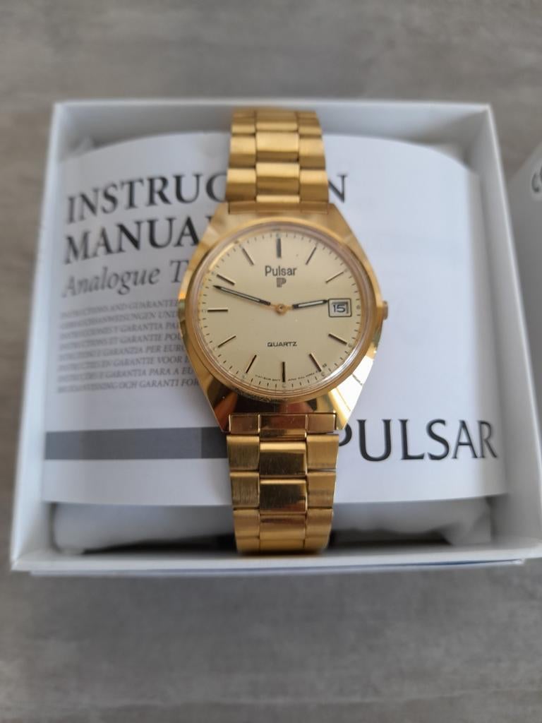 DEFECTE pulsar mannenhorloge, Handtassen en Accessoires, Ophalen of Verzenden