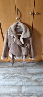 Wollen lichtbruine jas maat XS Stradivarius, Kleding | Dames, Ophalen, Maat 34 (XS) of kleiner