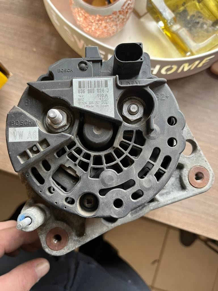Alternator golf 5 14v 110A, Auto-onderdelen, Ophalen