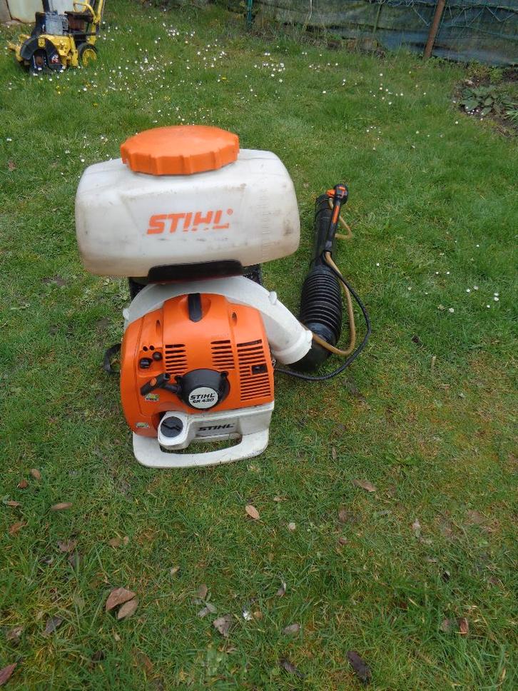 Stihl SR 430 vernevelaar rugnevelspuit bladblazer, Tuin en Terras, Bestrijdingsmiddelen, Zo goed als nieuw, Ongediertebestrijding
