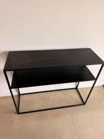 Console industrielle en metal noir, Maison & Meubles, 25 à 50 cm, 50 à 100 cm, Comme neuf, Enlèvement