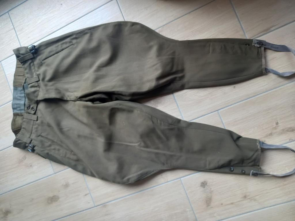 Authentique pantalon allemand de la seconde guerre mondial ., Ophalen of Verzenden