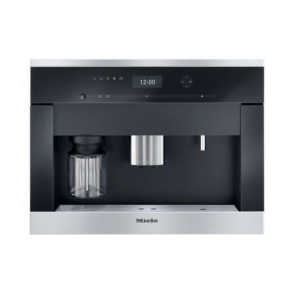 Miele CVA6401 CLST koffiemachine, Electroménager, Cafetières, Utilisé, Café moulu, Café en grains, Cafetière, 2 à 4 tasses, Réservoir d'eau amovible