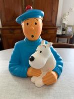 Buste tintin en resine l’ile noire, Collections, Enlèvement, Comme neuf