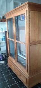 Meuble vitrine en bois massif, Enlèvement