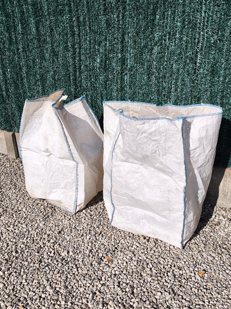 2 grands sacs à déchets de jardin, Jardin & Terrasse, Enlèvement, Utilisé, Autres types