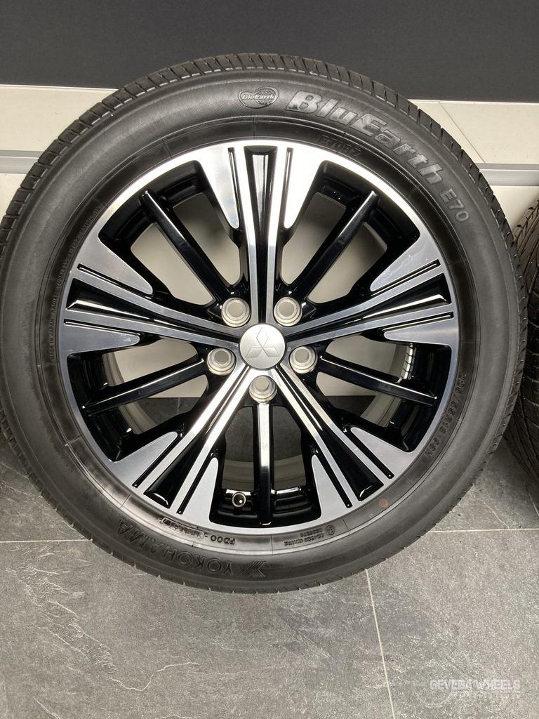 18” orig Mitsubishi Outlander ASX Eclipse velgen + banden  5, Pneus et Jantes, Véhicule de tourisme, Pneus été, -