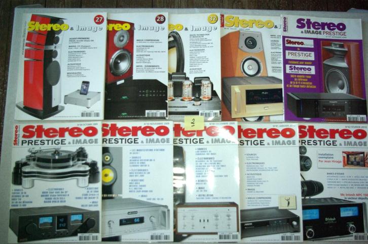 Beau lot 75 magazines Hifi Stereo* Prestige & im 2006 à 2015, Boeken, Tijdschriften en Kranten, Zo goed als nieuw, Overige typen