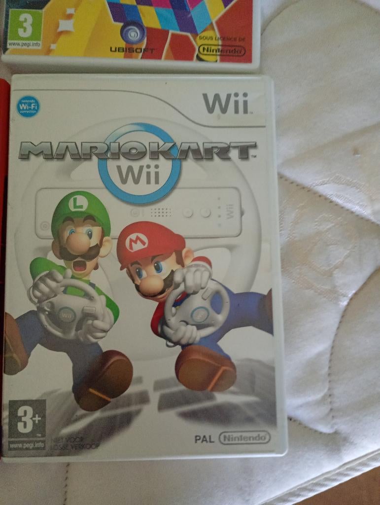 Wii te koop me spelletjes, Enlèvement ou Envoi, Utilisé