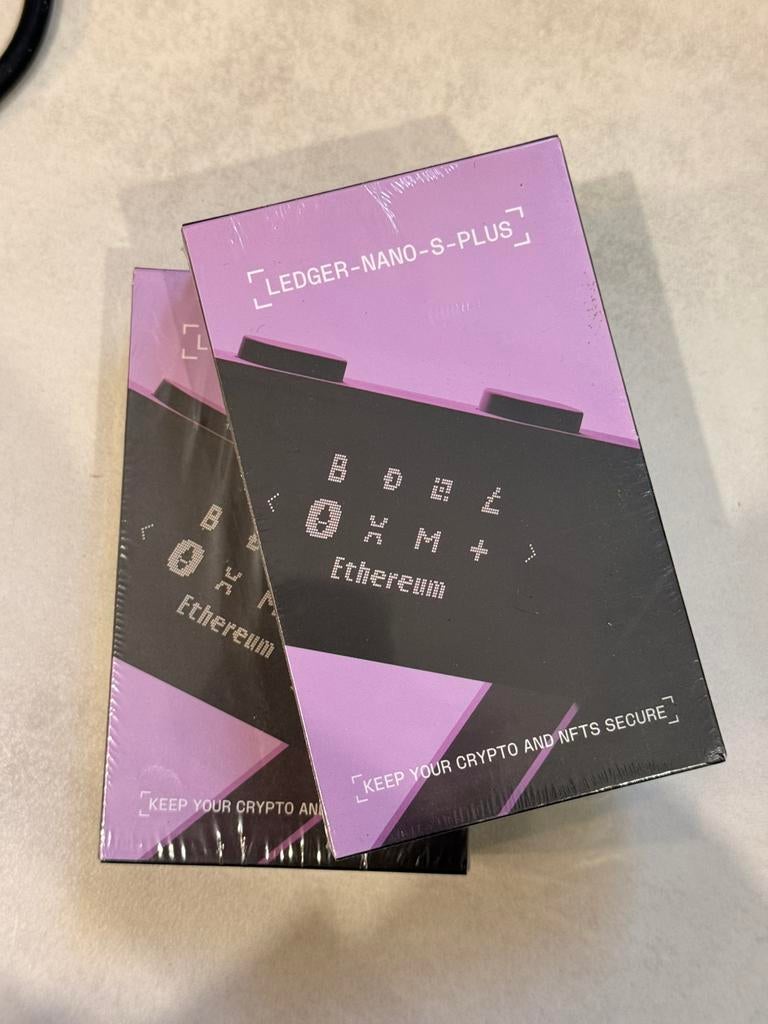 2x Ledger Nano S Plus NEUF SCELLÉ – Wallet Crypto Officiel, Computers en Software, Ophalen of Verzenden, Nieuw