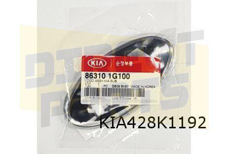 Kia Picanto embleem logo ''Kia'' voorzijde Origineel!  86300, Autos : Pièces & Accessoires, Carrosserie & Tôlerie, Kia, Neuf, Envoi