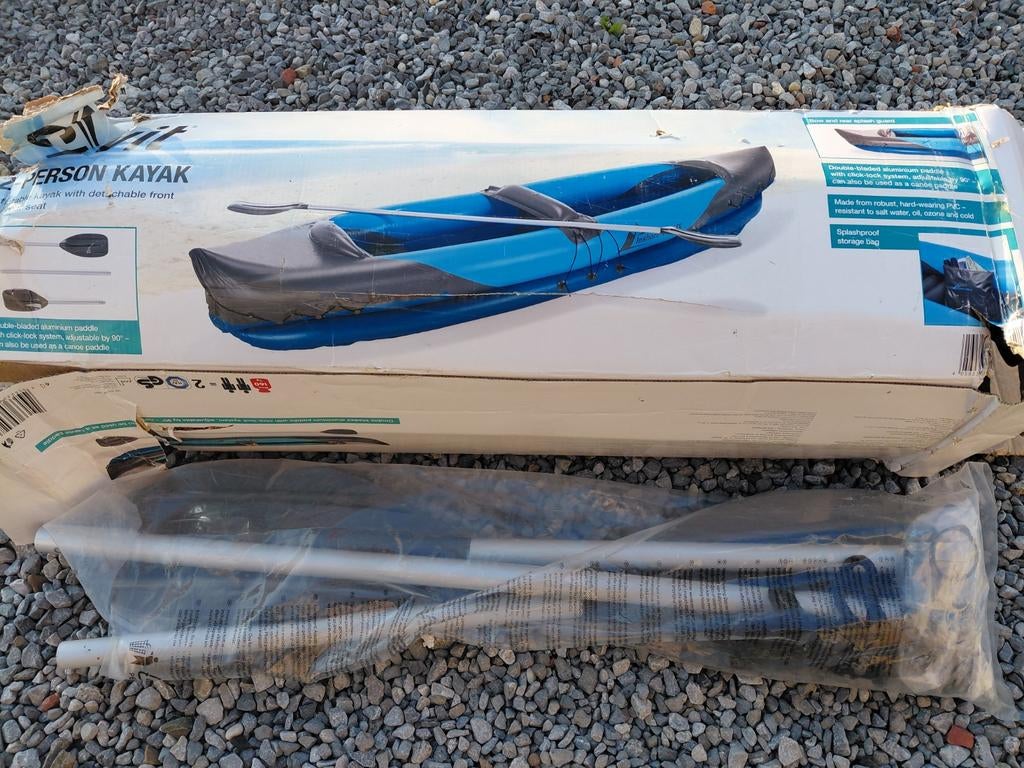 Canoë gonflable pour 2 personnes, Sports nautiques & Bateaux, Canoës, Enlèvement ou Envoi