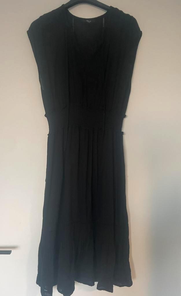 napperon, Vêtements | Femmes, Robes, Comme neuf, Taille 34 (XS) ou plus petite, Noir, Sous le genou, Enlèvement ou Envoi