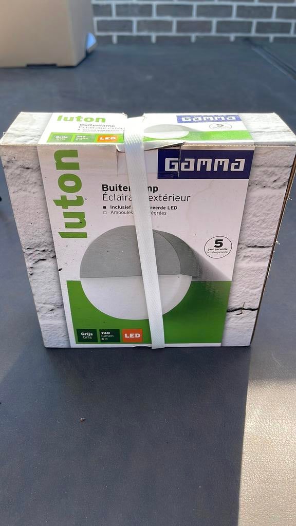 Buitenverlichting LED, Tuin en Terras, Ophalen, Minder dan 50 watt, Wandlamp, Nieuw