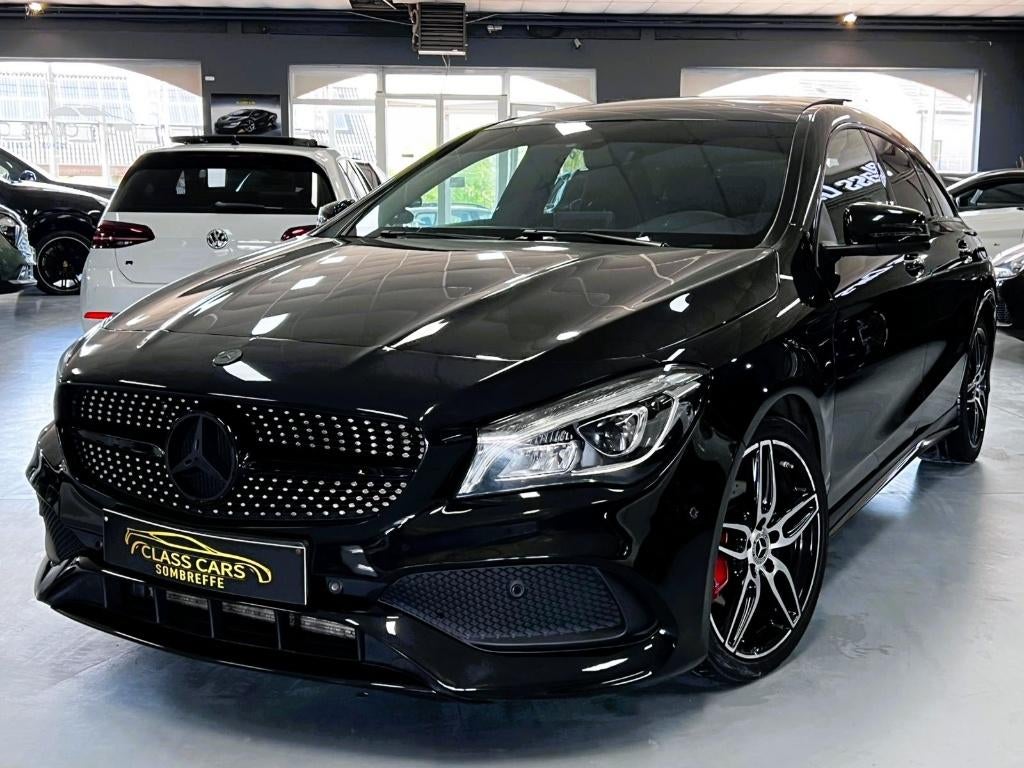 MERCEDES-BENZ CLA 200d d PACK AMG AUTO PANO CAMERA CRUISE, CLA, 4 cilinders, Zwart, Bedrijf