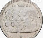 Pièce en argent 18gr , Regence Prince Charles, 100 Francs., Timbres & Monnaies, Monnaies | Amérique, Enlèvement ou Envoi, Argent