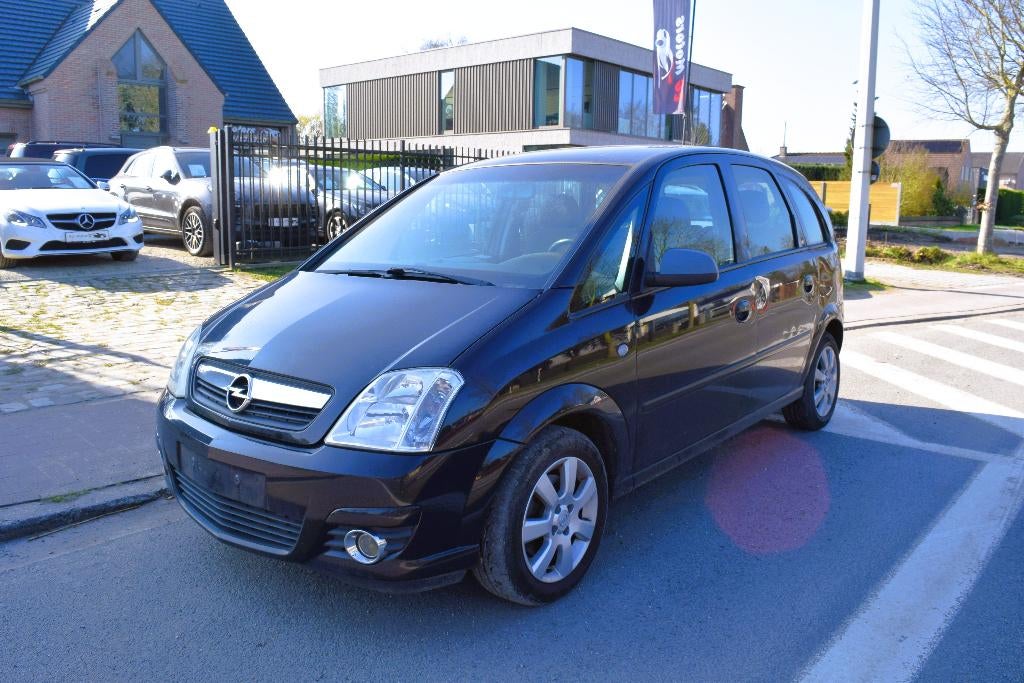 Opel Meriva 1.3CDTi/Airco/GPS/HISTORY, Auto's, Zwart, 4 cilinders, Elektrische ramen, Zwart