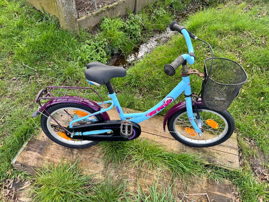 Kinderfiets 16inch, Ophalen, Gebruikt, 16 tot 20 inch