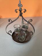 brocante sierkroon / kandelaar in smeedijzer voor 8 euro, Enlèvement ou Envoi