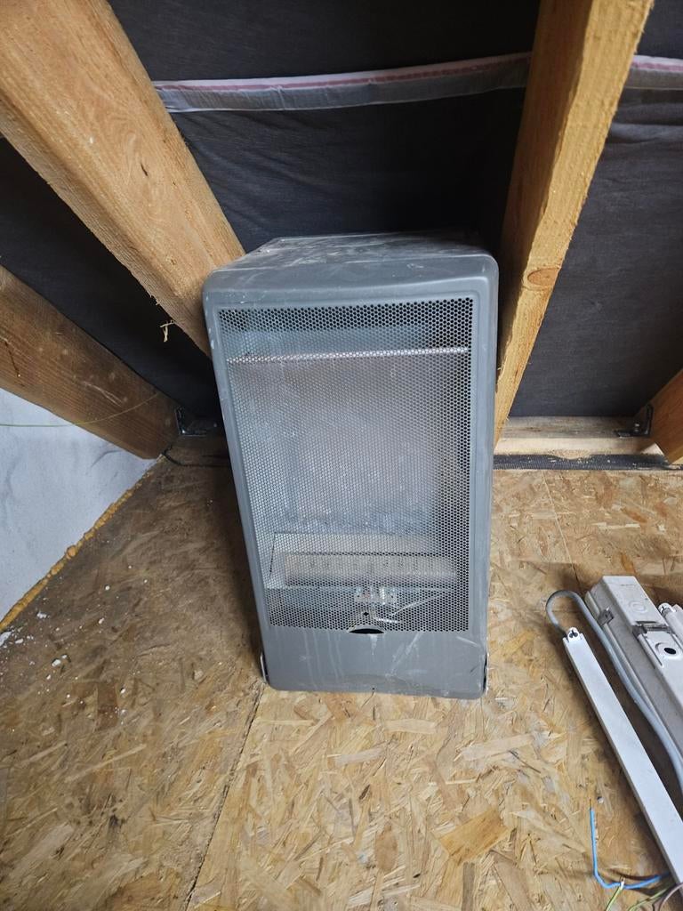 Poele à gaz, Ophalen, Gas