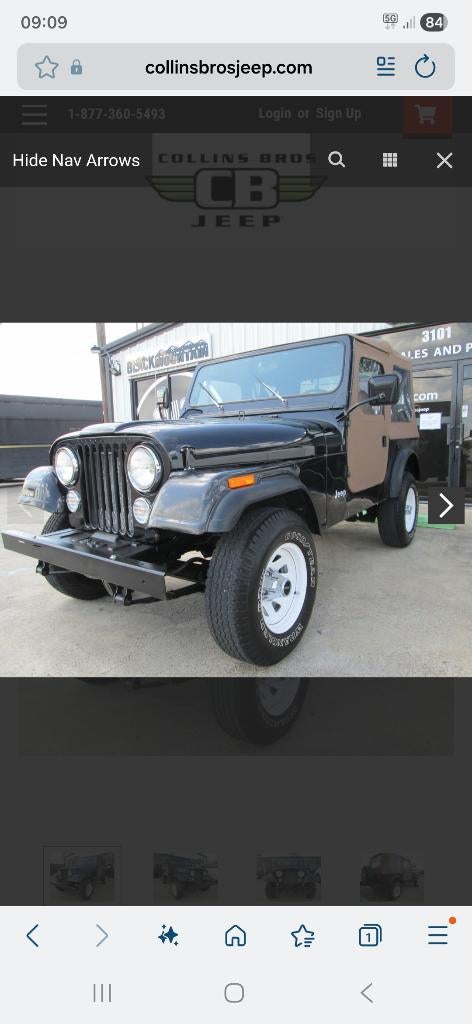 2x jeep cj7, Auto's, Jeep, Particulier, CJ, 4x4, Diesel, Euro 1, SUV of Terreinwagen, 2 deurs, Handgeschakeld, Zwart, Grijs, Stof