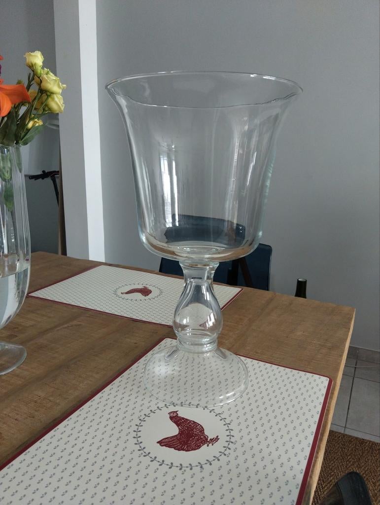 Glazen vaas, Verzamelen, Ophalen of Verzenden