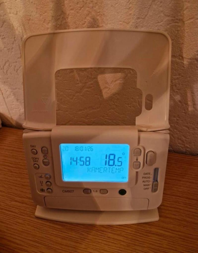 Honeywell draadloze thermostaat met ontvanger., Ophalen