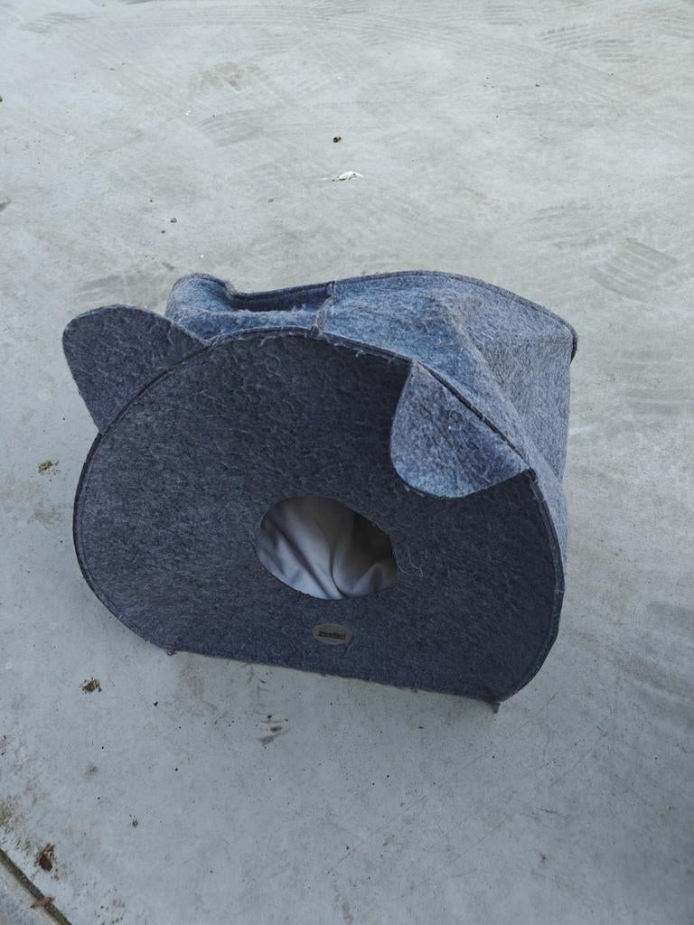 Poezenhuisje gratis, Animaux & Accessoires, Paniers pour chats, Enlèvement