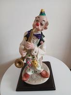 Clownfiguur van een saxofonist (31 cm), Verzamelen, Ophalen