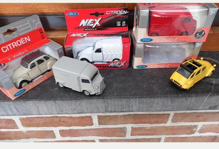 8x Citroën schaalmodellen DS , 2PK & bus HY Oldtimer, nieuw, Hobby & Loisirs créatifs, Voitures miniatures | 1:43, Neuf, Voiture